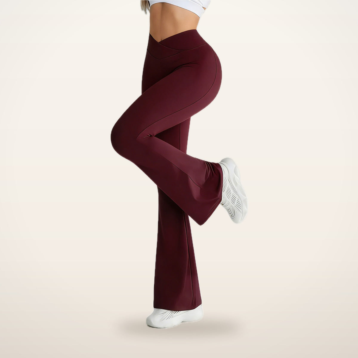 Studio Crossover Flare Pant | Velvetella