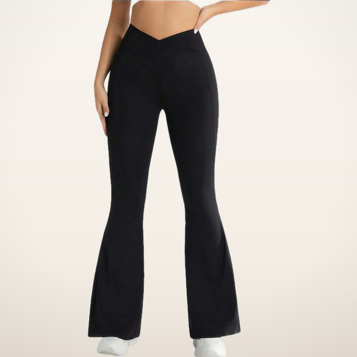 Studio Crossover Flare Pant | Velvetella