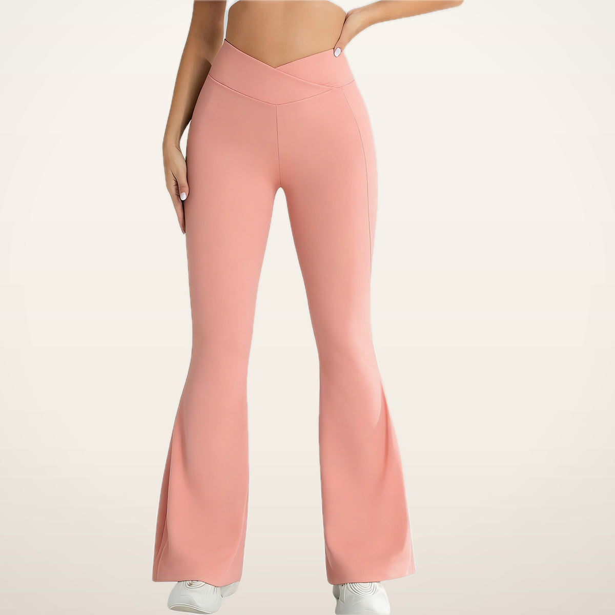 Studio Crossover Flare Pant | Velvetella