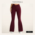 Studio Crossover Flare Pant | Velvetella