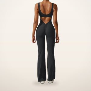 Studio Flare Jumpsuit | Velvetella