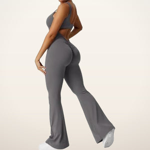 Studio Flare Jumpsuit | Velvetella