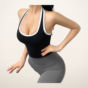 Studio Padded Waist-Length Tank | Velvetella