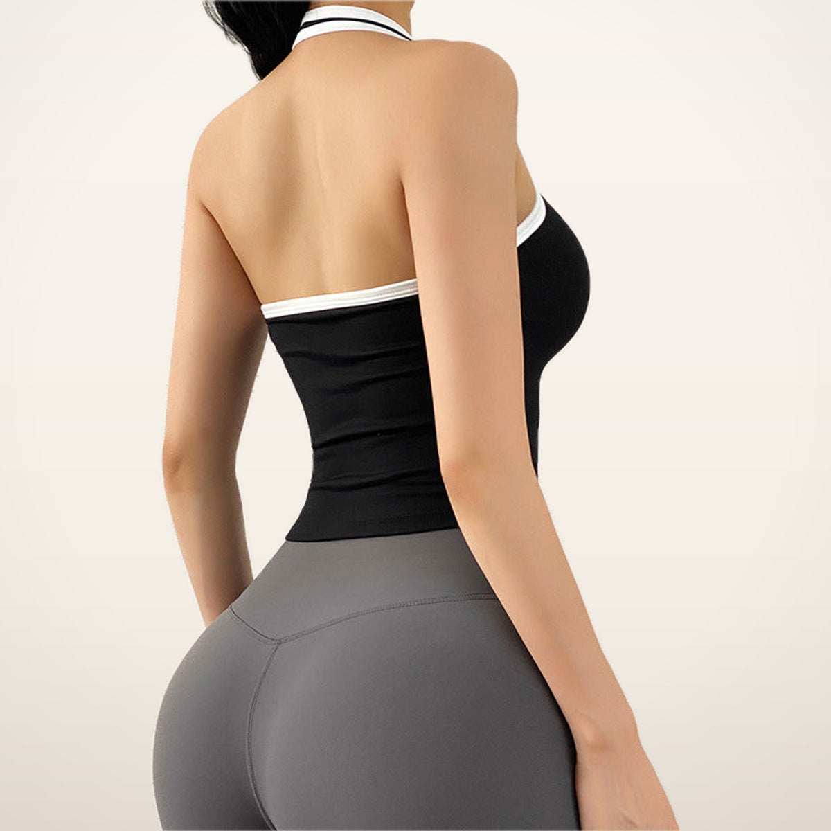 Studio Padded Waist-Length Tank | Velvetella
