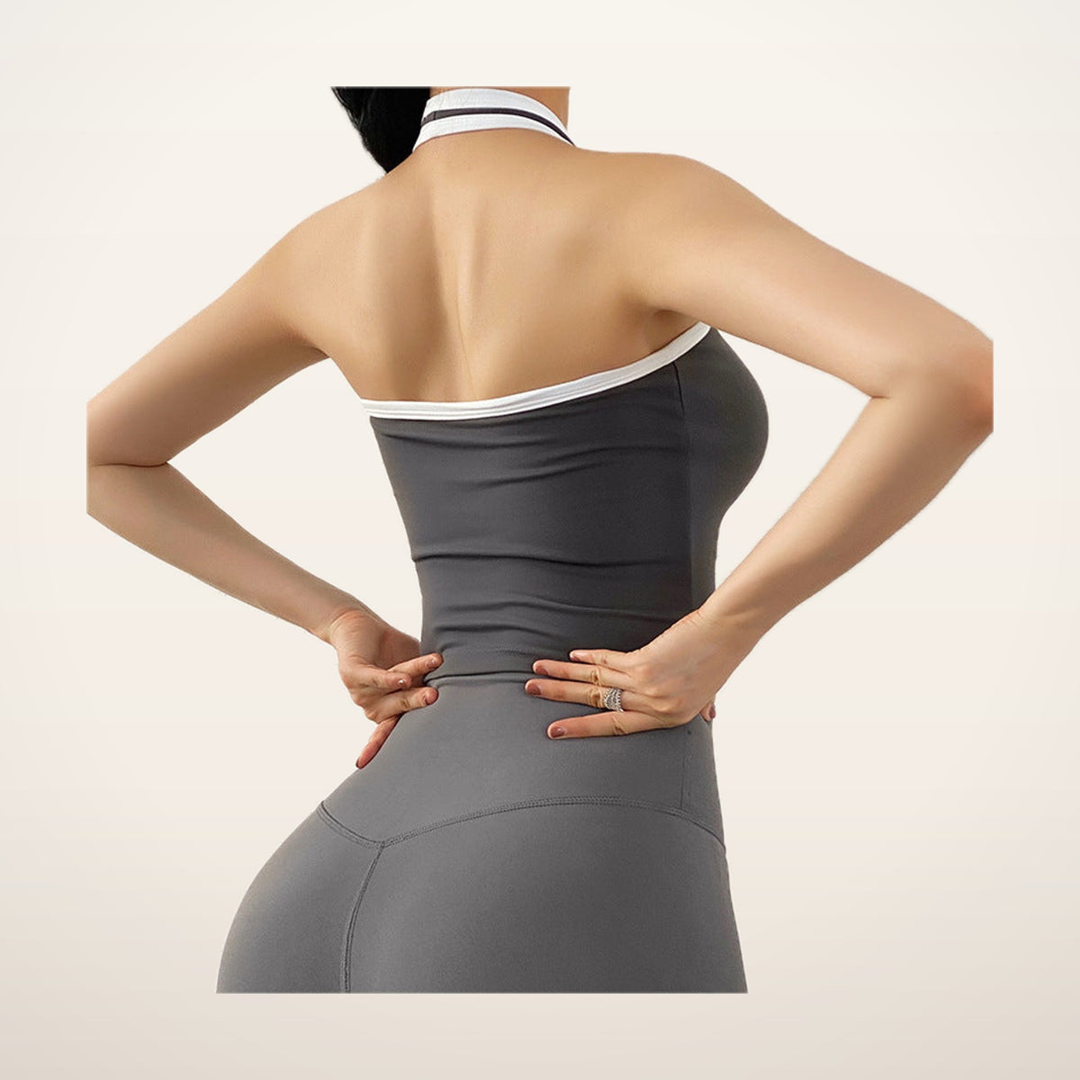 Studio Padded Waist-Length Tank | Velvetella
