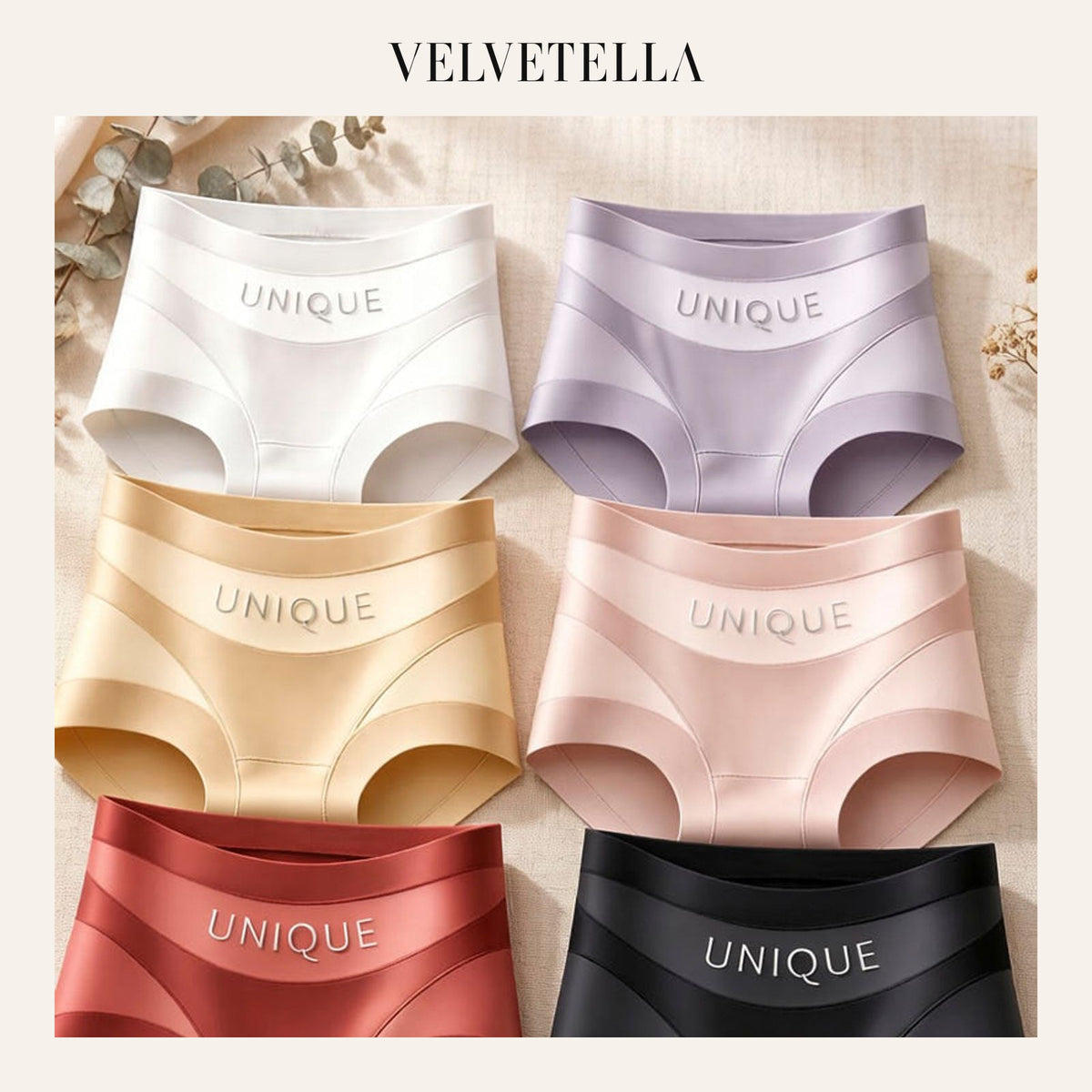 Tummy-Smoothing Seamless Boyshorts(6pcs) | Velvetella