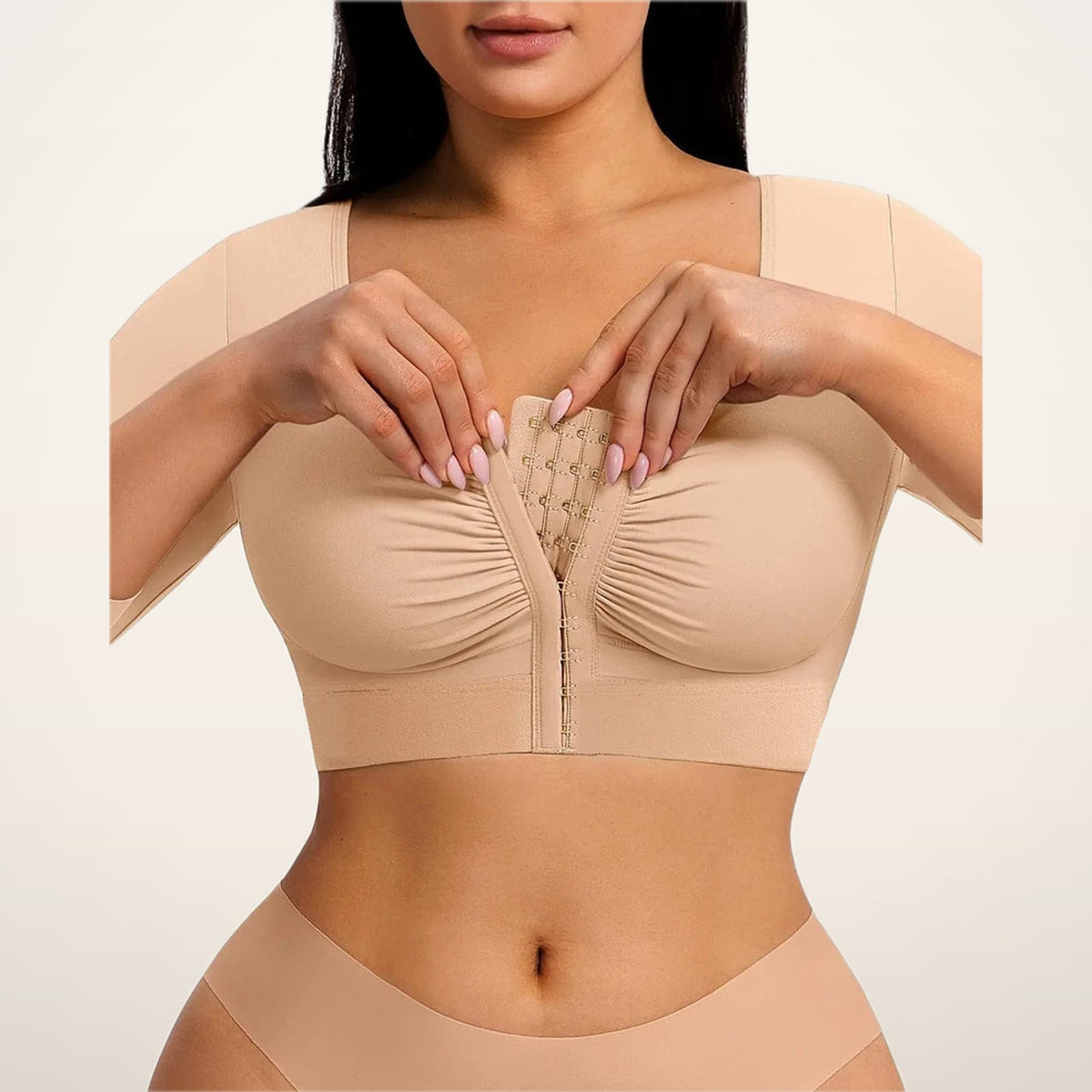 Upper Arm Compression Shaping Bra Top | Velvetella