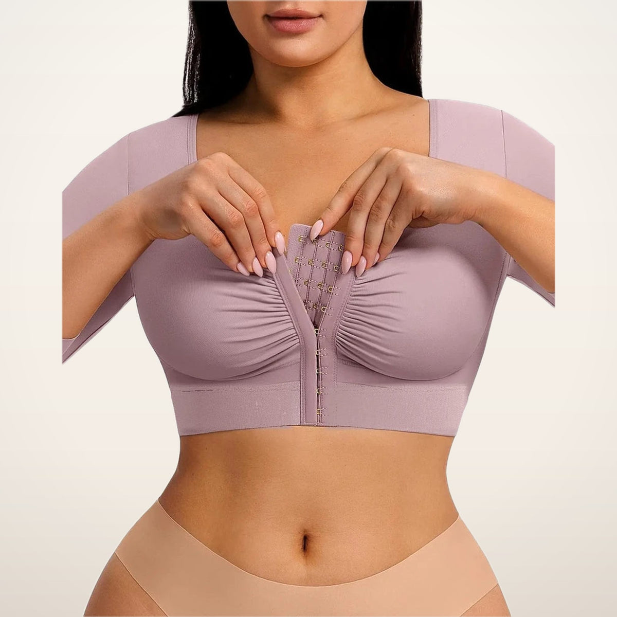 Upper Arm Compression Shaping Bra Top | Velvetella