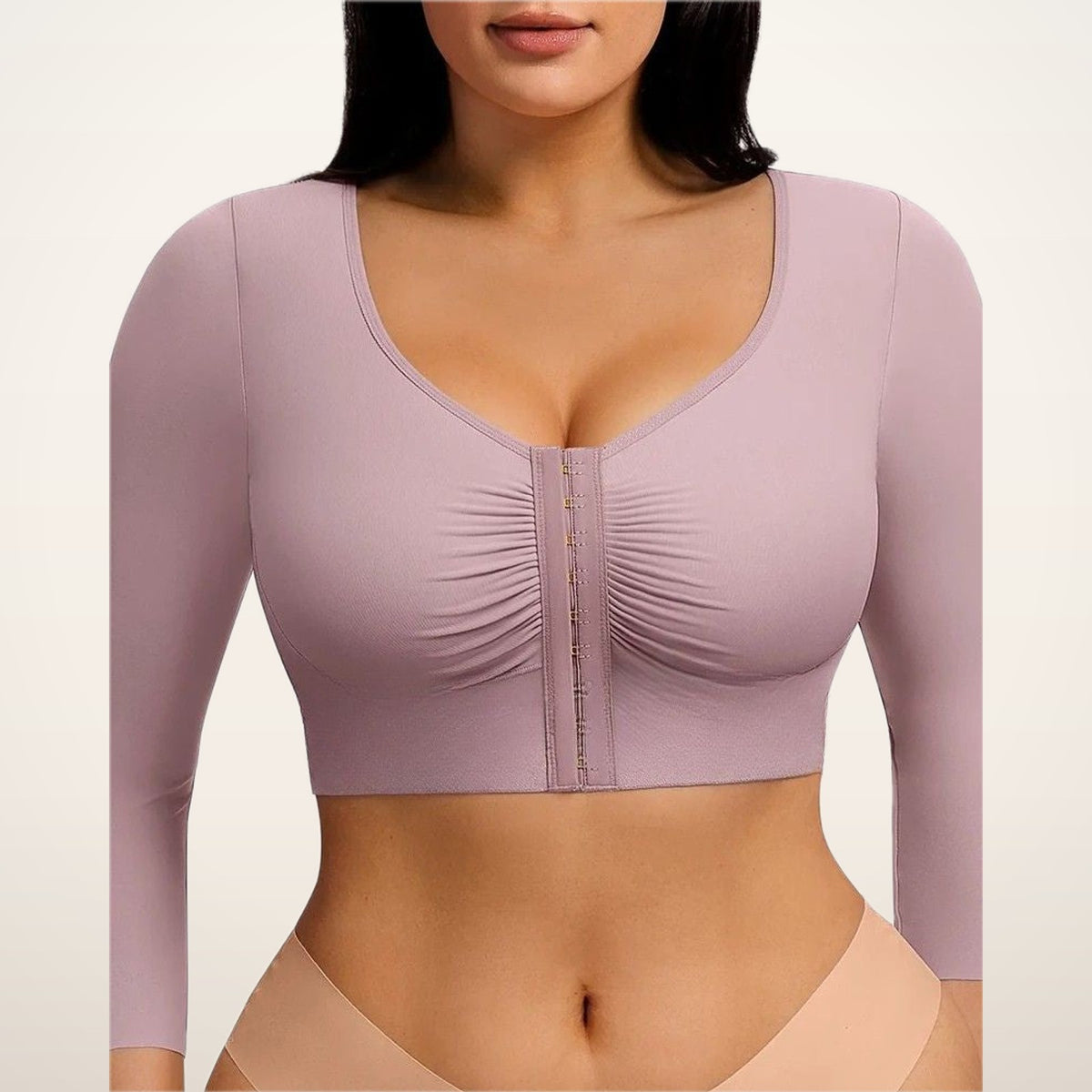 Upper Arm Compression Shaping Bra Top | Velvetella