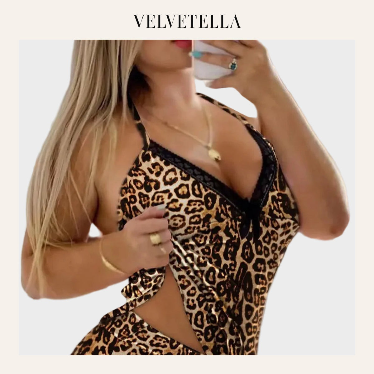 Women’s lace cami PJ set, soft sleeveless top & shorts sleepwear | Velvetella