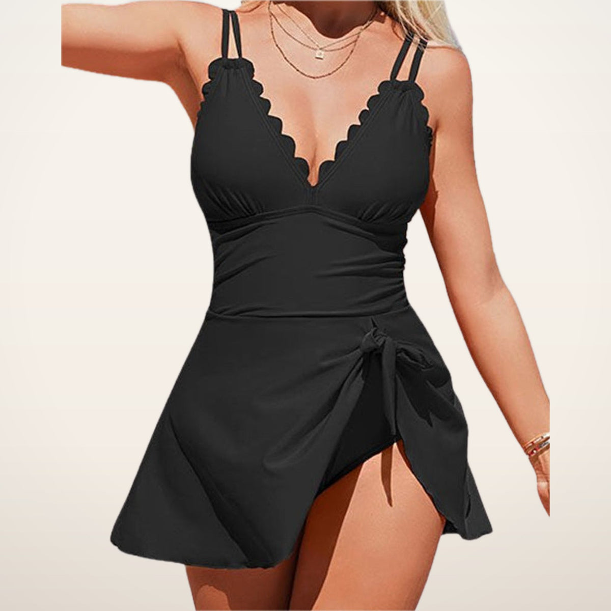 Cora Smoothing One-Piece Swim Dress | Velvetella