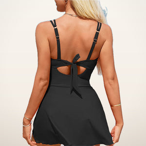 Cora Smoothing One-Piece Swim Dress | Velvetella