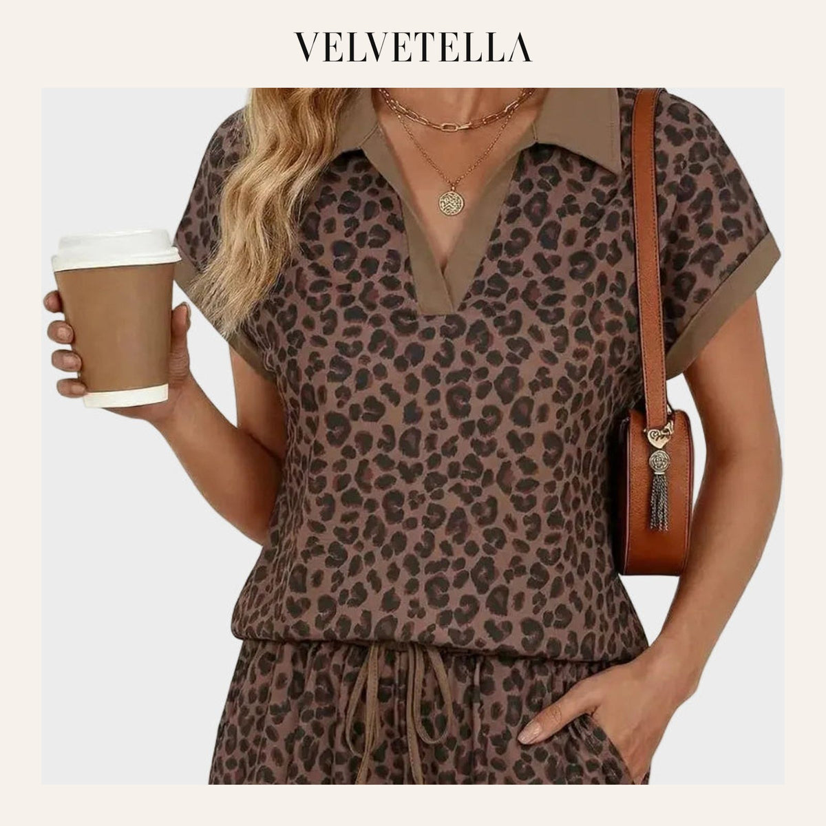 Women's Casual Top & Shorts Outfit | Velvetella