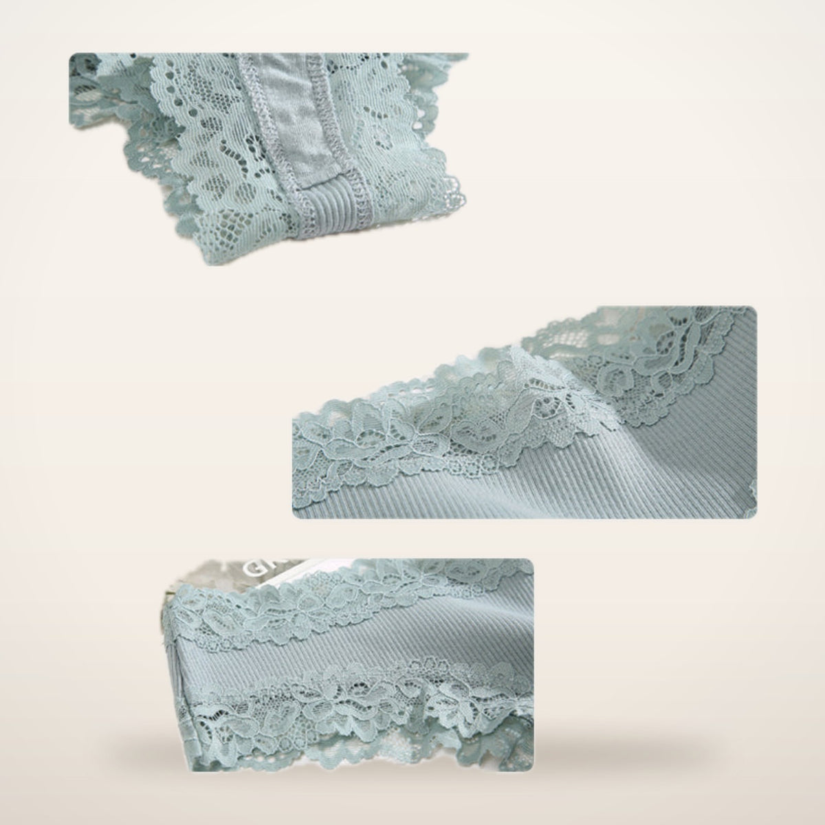 Coco Cotton & Lace Low-Rise Panties | Velvetella