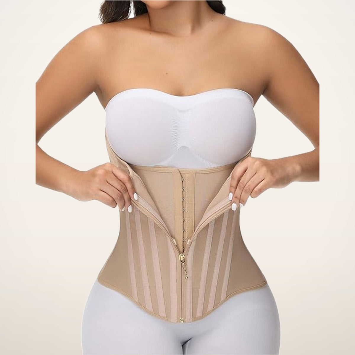 Thea Double-Layer Waist Compression Belt | Velvetella