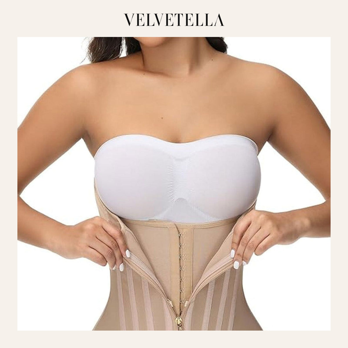 Women's Double Layer Pressure Waist And Abdomen Belt | Velvetella