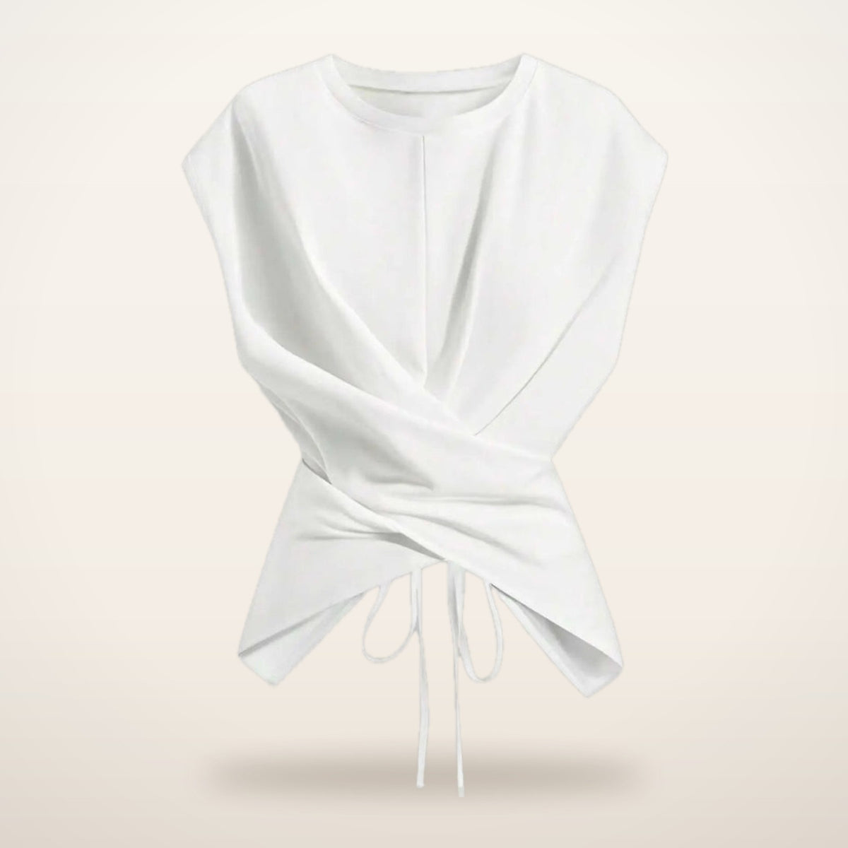 Vivi Cross-Back Knit Top | Velvetella