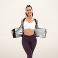 Kira Zip-Up Sauna Waist Trainer Vest | Velvetella